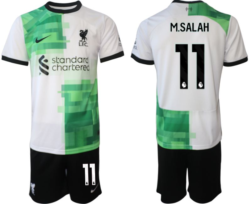 Men 2023-2024 Club Liverpool away white #11 Soccer Jersey